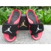 Women Jordan Hydro 5 Retro Sandals Black Red White