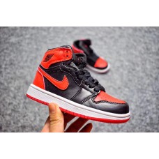 Air Jordan 1 Kids "Banned" Black/Varsity Red-White