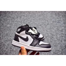Air Jordan 1 Kids Black White Shoes