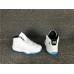 Kids Air Jordan 11 Columbia White Blue Youth Size Shoes