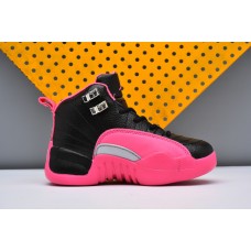 Air Jordan 12 Kids "Deadly Pink"