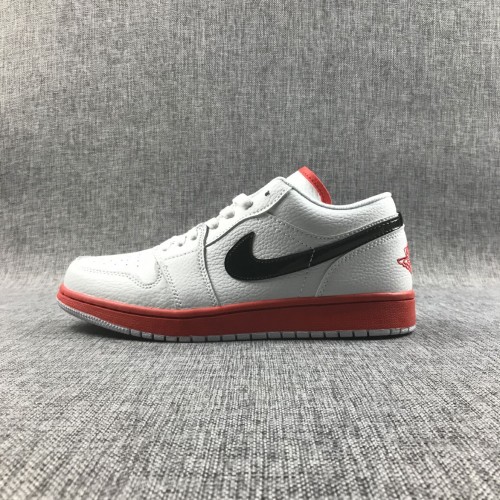 Clearance Air Jordan 1 Low 350571-164 All White Black Sale - from Air ...
