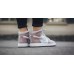 New Air Jordan 1 Retro High GS Heiress "Plum Fog" Girls Size Shoes