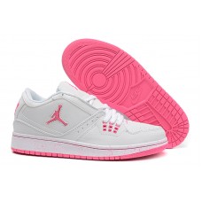 New Air Jordan 1 GS Low White Pink Shoes