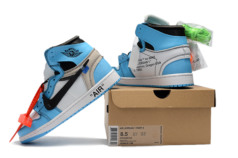 Excellence Off-White x Air Jordan 1 University Blue/White Sale - from ...