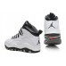 New Air Jordan 10 Retro "Steel" Shoe