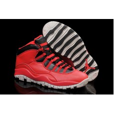 New Air Jordan 10 Retro "Gym Red" Gym Red/Black-Wolf Grey Shoe