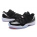 New Air Jordan 11 Retro Low Black/Infrared 23-Pure Platinum Shoes