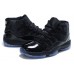New Air Jordan 11 Retro "Blackout" All Black Shoes