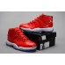 New Air Jordan 11 Retro "Red" PE Carmelo Anthony Red/White Shoes