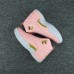 Girls Air Jordan 12 GS "Pink Lemonade" Pink/White-Gold Shoes