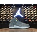 Air Jordan 12 Dark Grey-Wolf Grey Men Shoes 130690-005