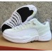 New Air Jordan 12 Low All White Mens Basketball Shoes On Sale