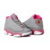 Air Jordan 13 GS gray pink white