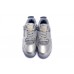 Air Jordan 4 Retro Liquid Metal Silver Shoes
