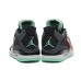 Air Jordan 4 Retro Dark Grey/Green Glow-Cement Grey-Black