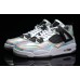 Air Jordan 4 Retro "Prism" Metallic Silver/Black-White