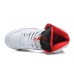Air Jordan 5 Retro White/Fire Red-Black Shoes