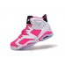 Air Jordan 6 GS White Pink Shoes