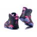 Air Jordan 6 GS "Floral Print" Black Pink Shoes