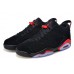Air Jordan 6 Low Black/Infrared 23-Black Shoes