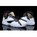 Air Jordan 7 GS "Champagne" White Gold Black Shoes