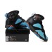 Air Jordan 7 Retro Black Blue Orange Shoes