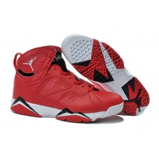 Air Jordan 7 Retro Red Black White Shoes