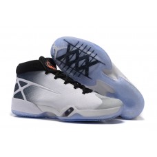 Latest Air Jordan 30 XXX White/Black-Wolf Grey Shoes Sale