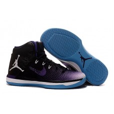 Mens Air Jordan 31 XXXI Black Purple Blue Shoes
