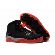 Jordan Air Spike 40 Forty PE "Bred" Black/Fire Red/Cement Grey